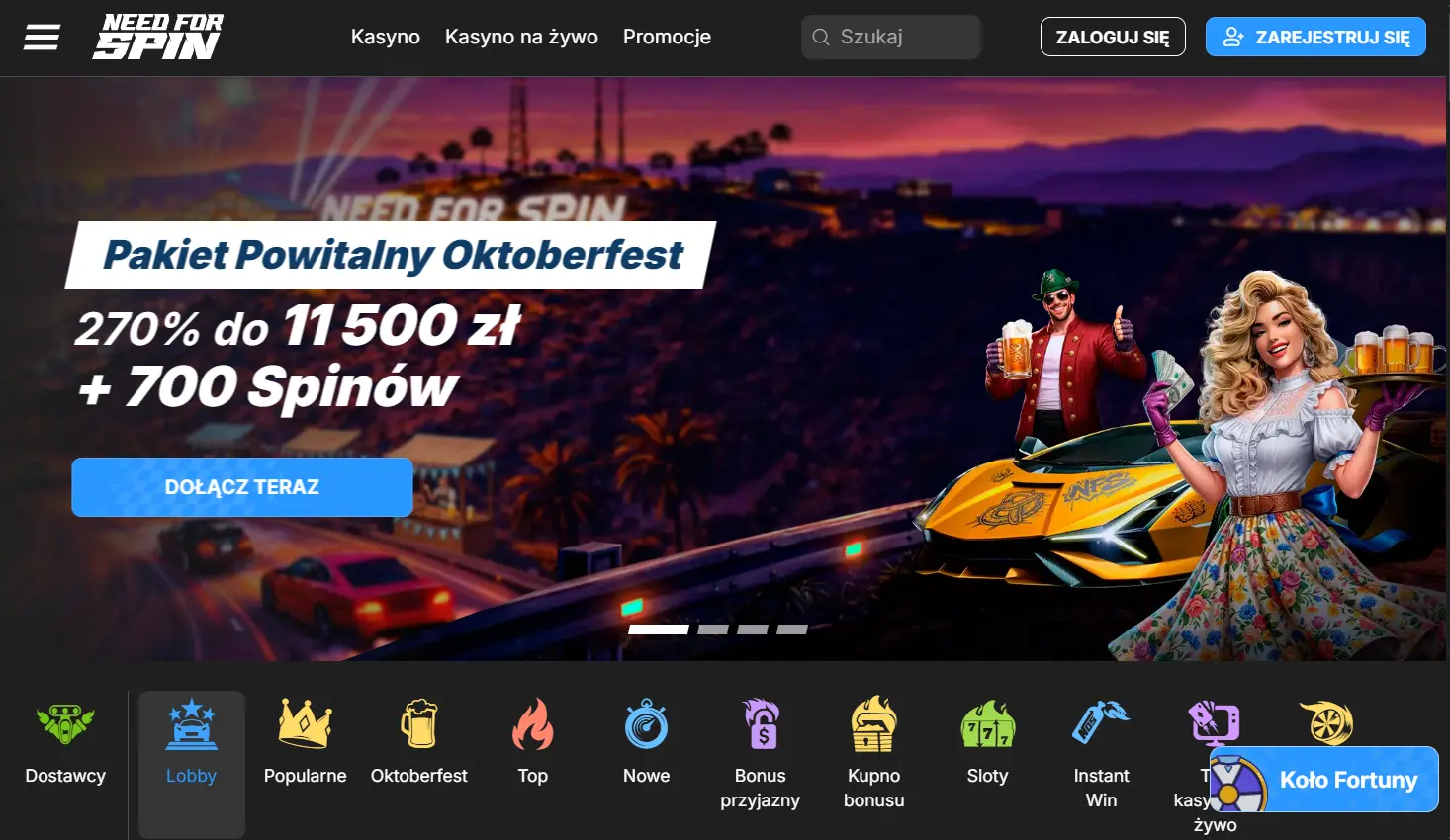 Need for Spin w telefonie: wersja mobilna bez pobierania — Need for Spin Casino